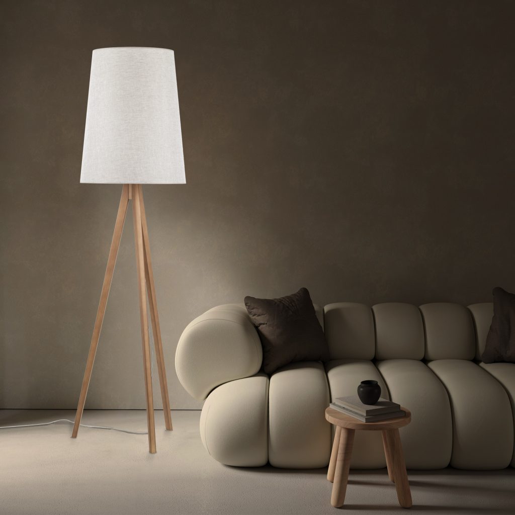 lampe sur pied éco-responsable